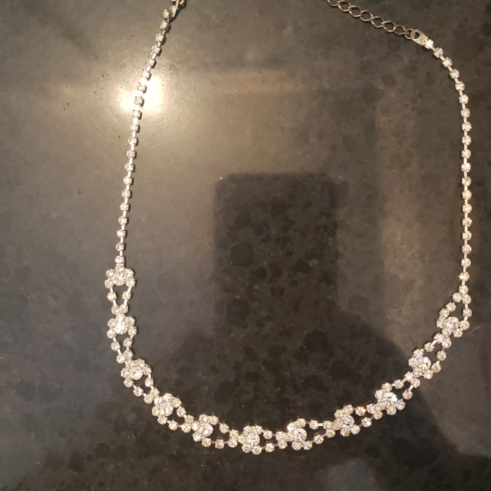 Estate Crystal Necklace (costume)